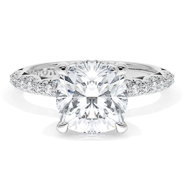 Cushion Bloom Engagement Ring