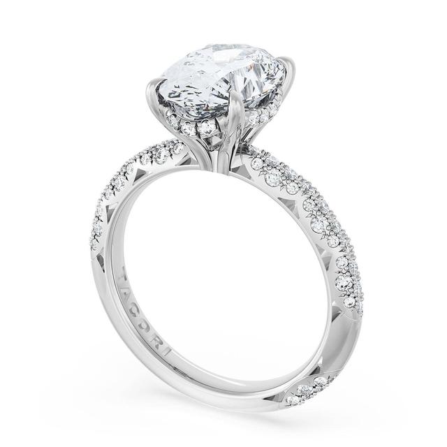Oval Bloom Engagement Ring
