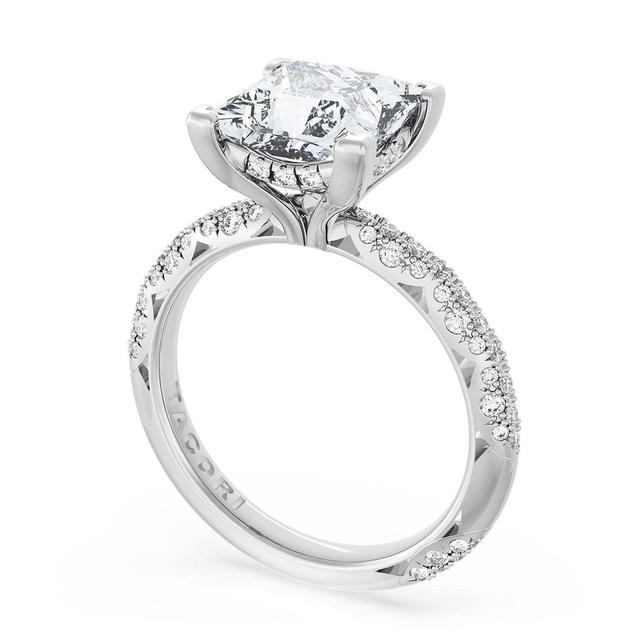 Princess Bloom Engagement Ring