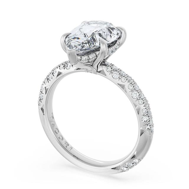 Pear Bloom Engagement Ring