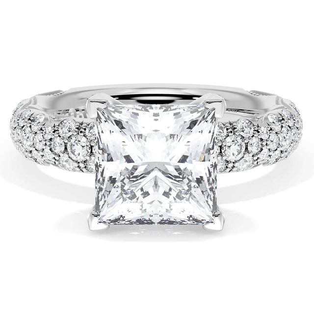Princess Bloom Engagement Ring