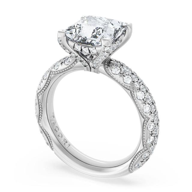 Princess Bloom Engagement Ring