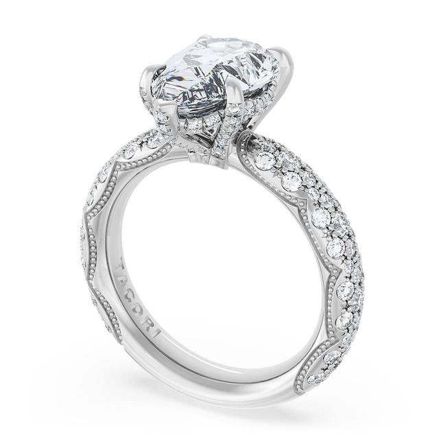 Pear Bloom Engagement Ring