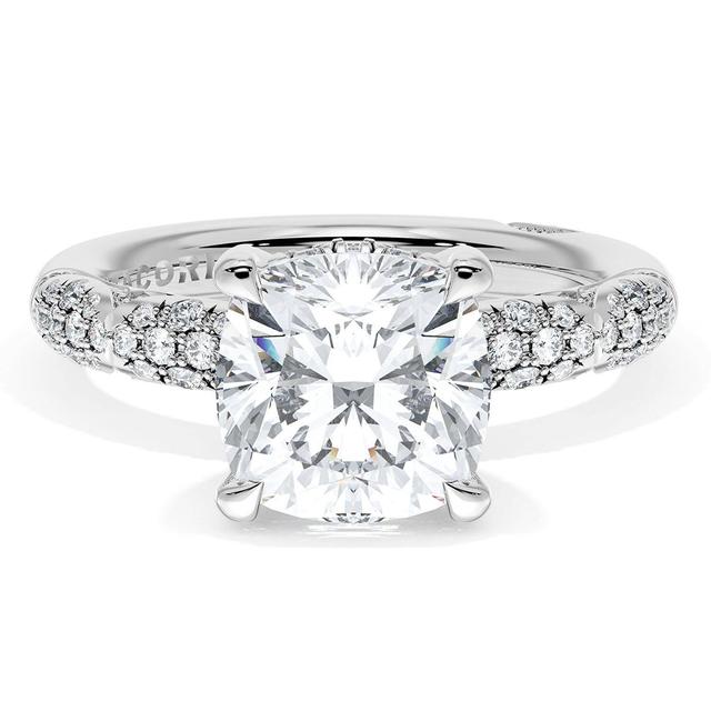 Cushion Bloom Engagement Ring