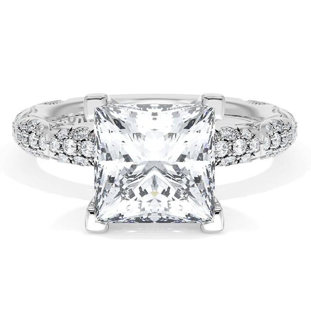 Princess Bloom Engagement Ring