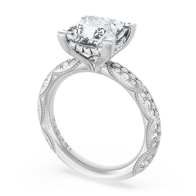 Princess Bloom Engagement Ring