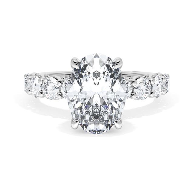 Oval Solitaire Engagement Ring