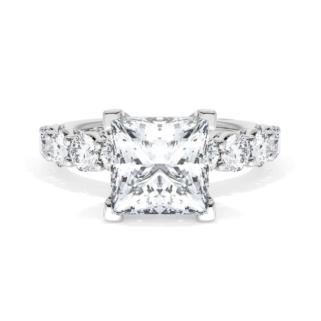 Princess Solitaire Engagement Ring