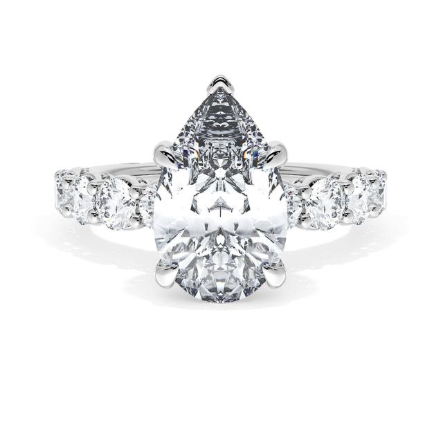 Pear Solitaire Engagement Ring