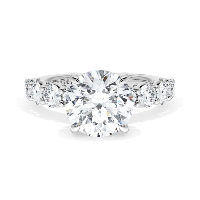 Round Solitaire Engagement Ring