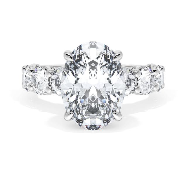 Oval Solitaire Engagement Ring