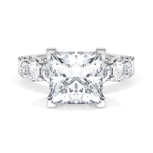 Princess Solitaire Engagement Ring