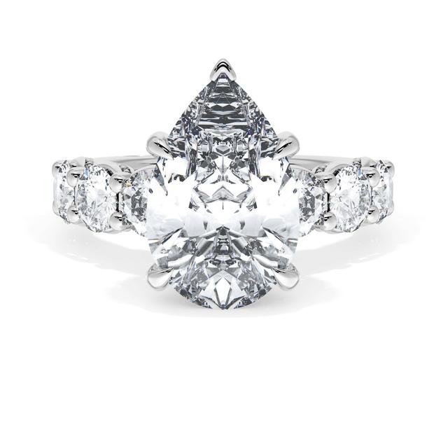 Pear Solitaire Engagement Ring