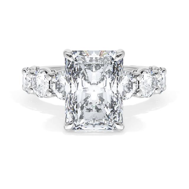Radiant Solitaire Engagement Ring