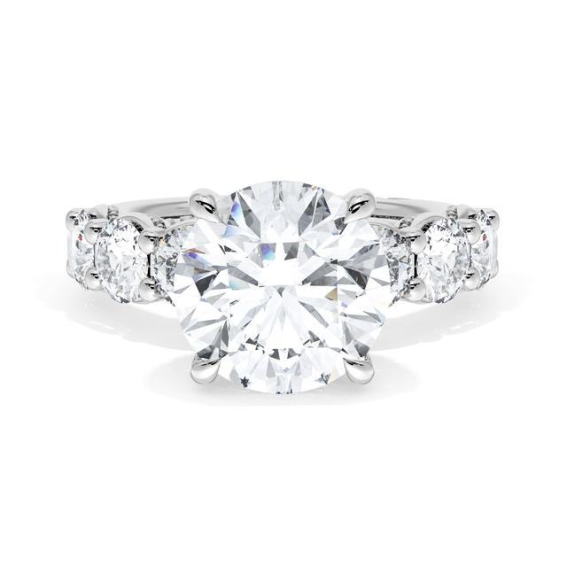 Round Solitaire Engagement Ring