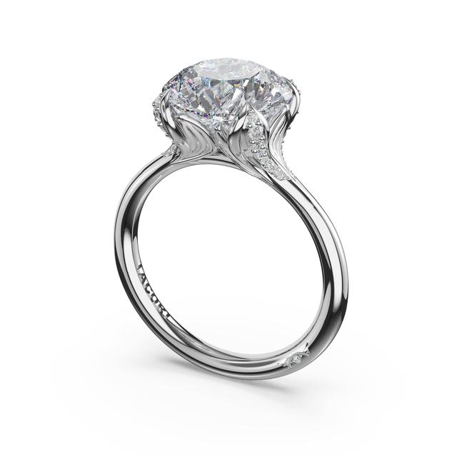 Round Solitaire Engagement Ring