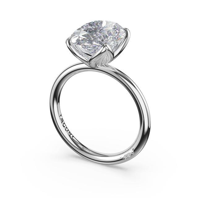 Oval Solitaire Engagement Ring