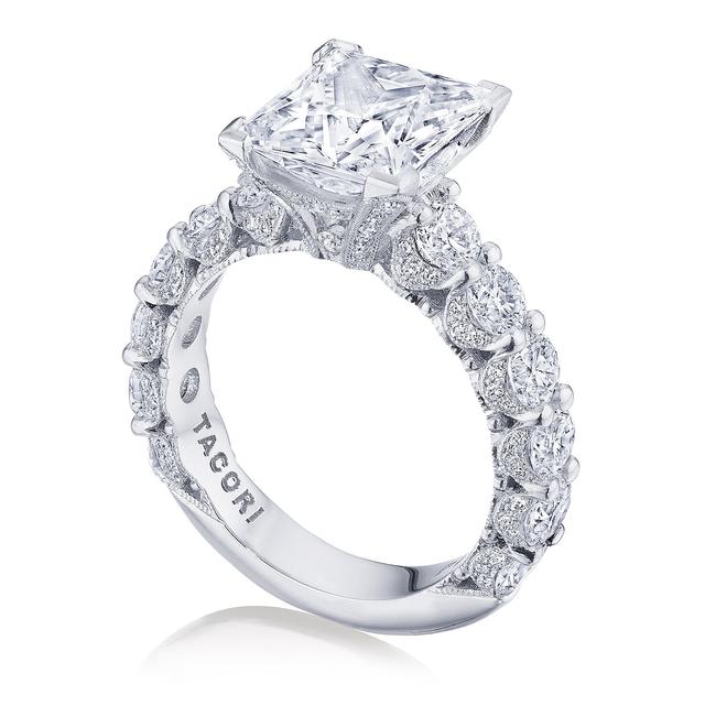Princess Solitaire Engagement Ring