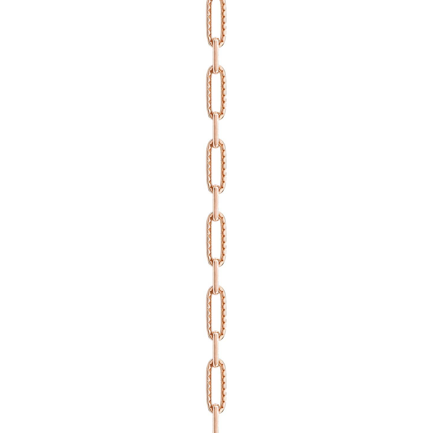 Link Bracelet in 18k Rose Gold - FB676PK7
