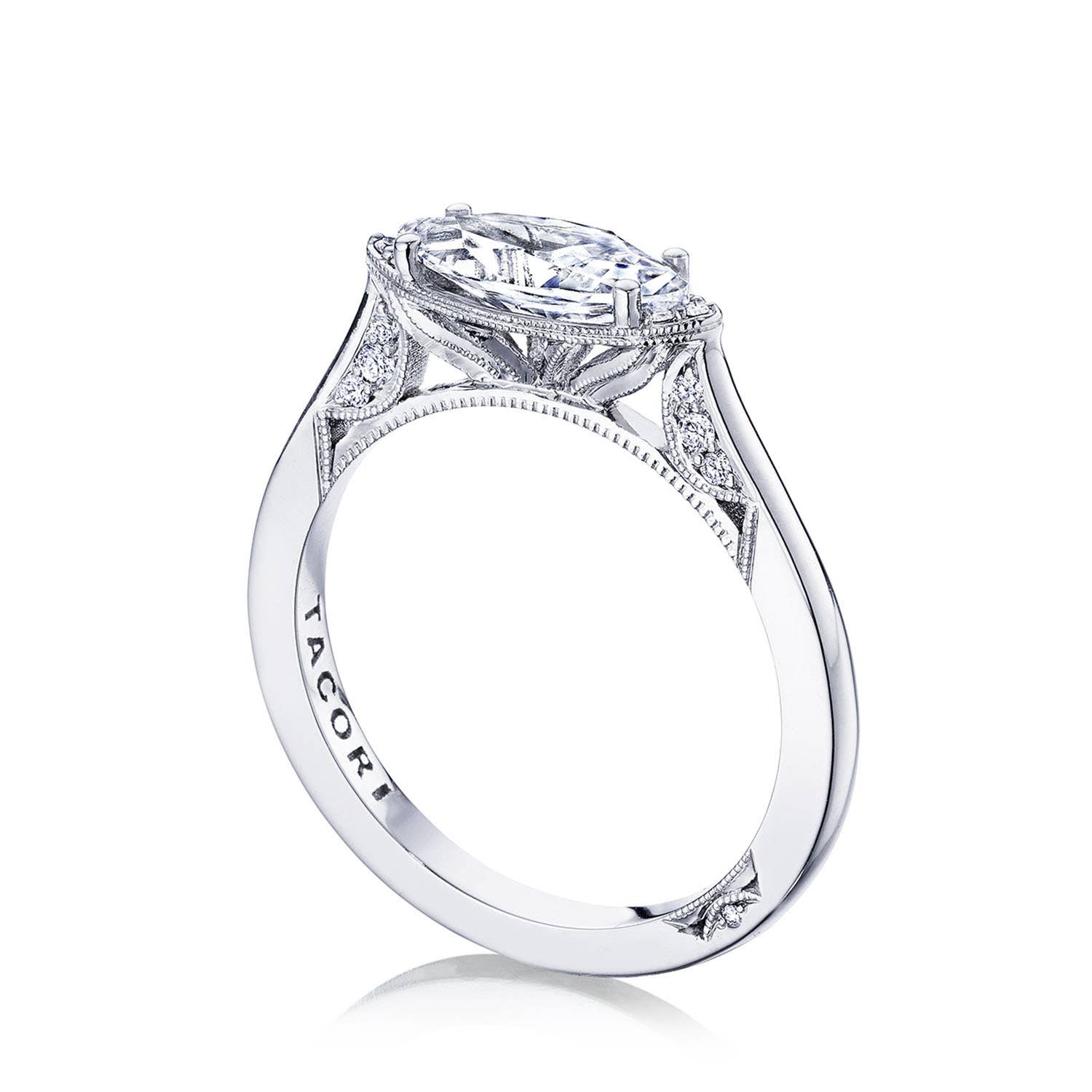 East West setting from Tacori