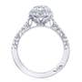 Oval Bloom Engagement Ring 