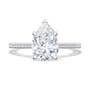 Pear Solitaire Engagement Ring 