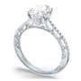 Pear Solitaire Engagement Ring 