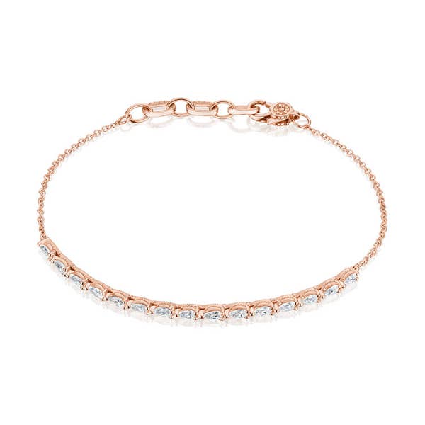 Diamond Bracelet in 18k Rose Gold - FB6757PK