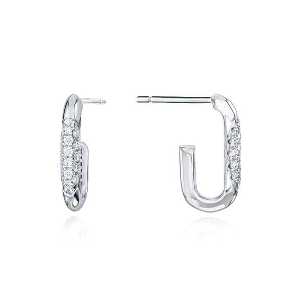 FE821 Single Link Earrings