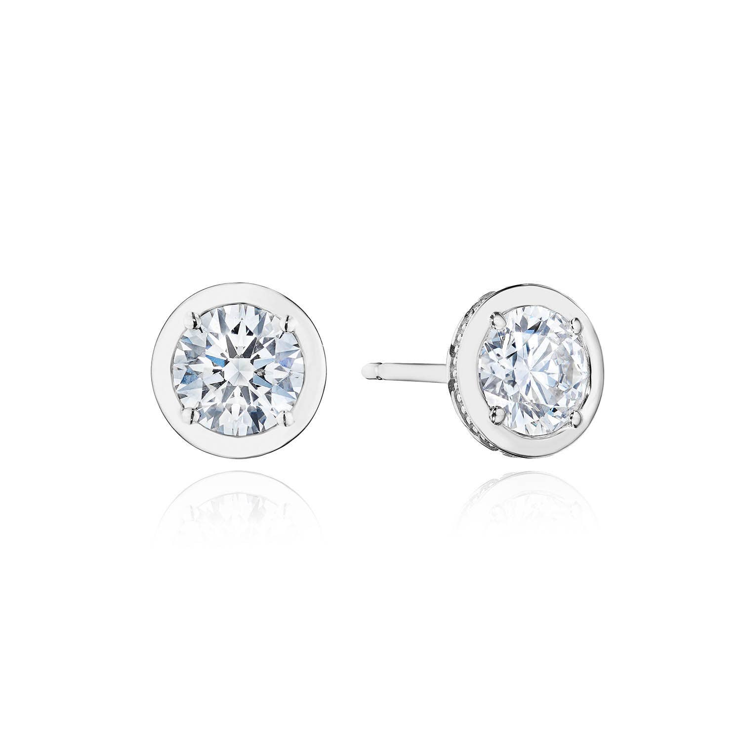 Round Diamond Stud Earring - 1.5ct