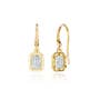 Lab Grown Diamond French Wire Earring 