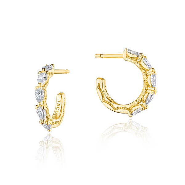 Small Hoop - 12.90mm in 18k Yellow Gold - FE827Y