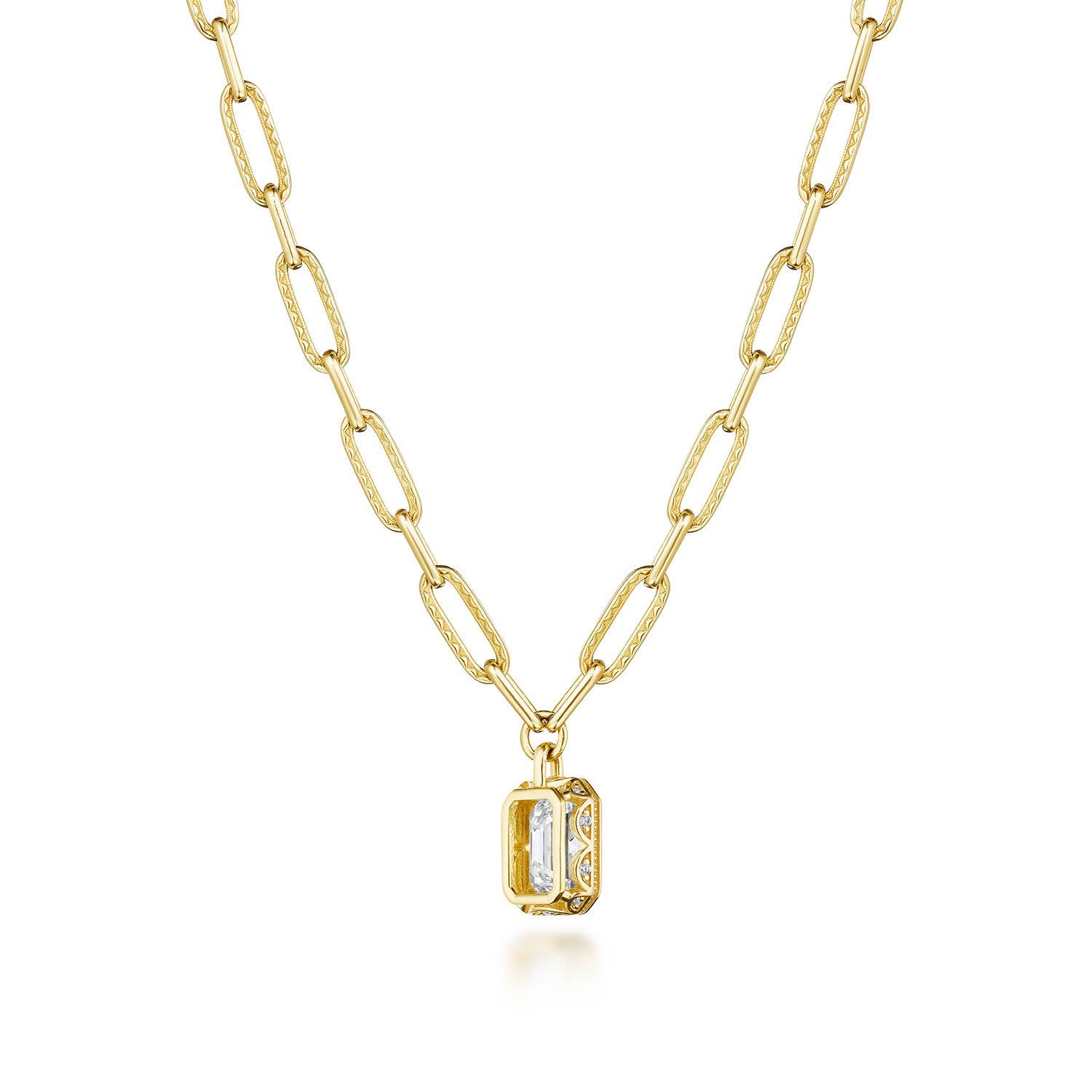 Petite Diamond Link Necklace