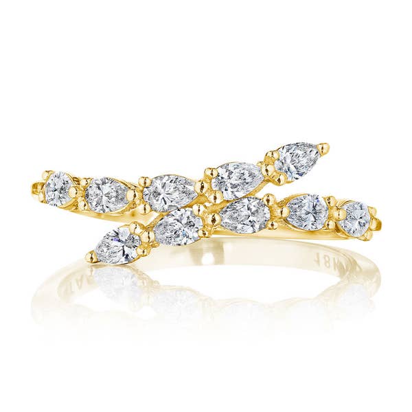 Diamond Ring in 18k Yellow Gold - FR829Y
