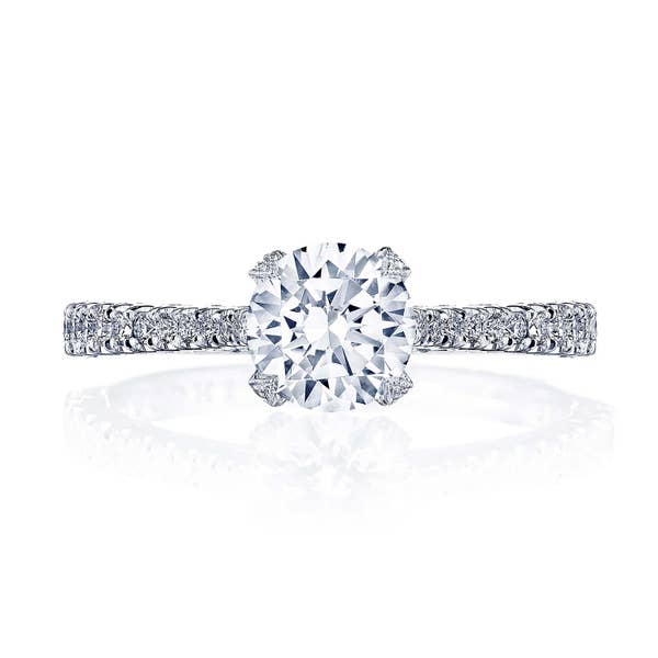 Petite Crescent Diamond Engagement Rings | TACORI.com