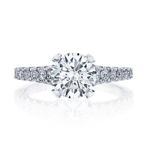 Petite Crescent Diamond Engagement Rings | TACORI.com