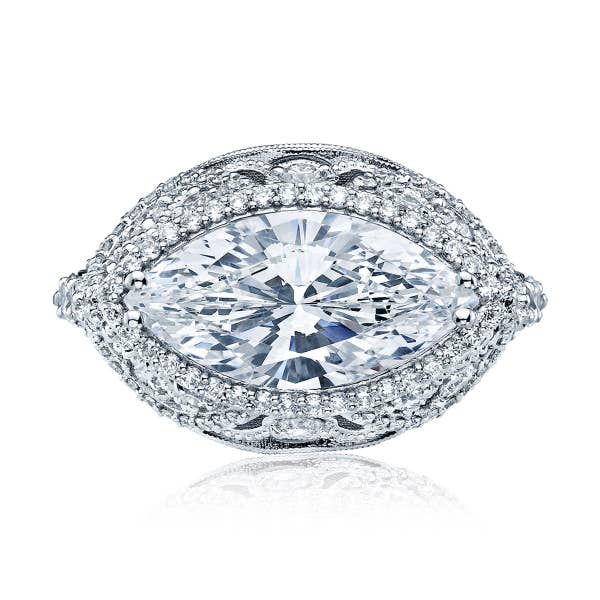 Marquise Bloom Engagement Ring