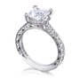 Princess Solitaire Engagement Ring 