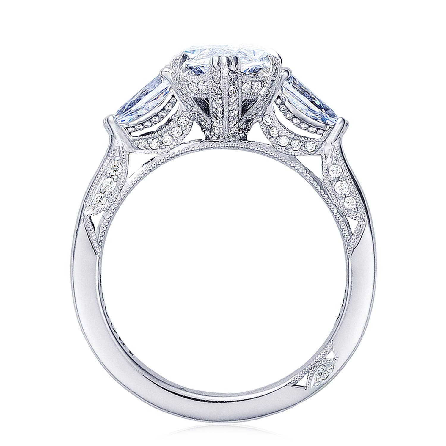 Marquise 3-Stone Engagement Ring