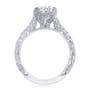 Oval Solitaire Engagement Ring 
