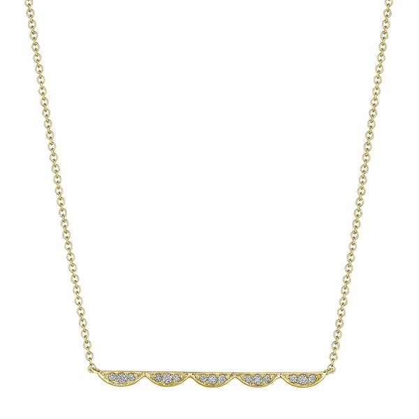 SN249FY Crescent Bar Necklaces