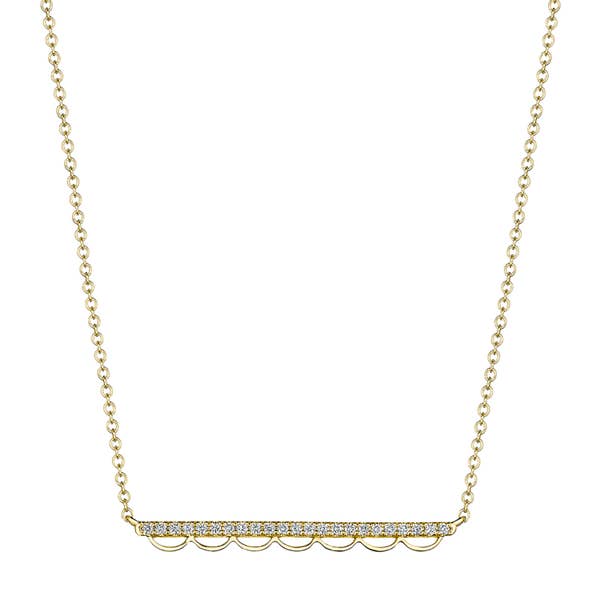 SN251FY Crescent Bar Necklaces