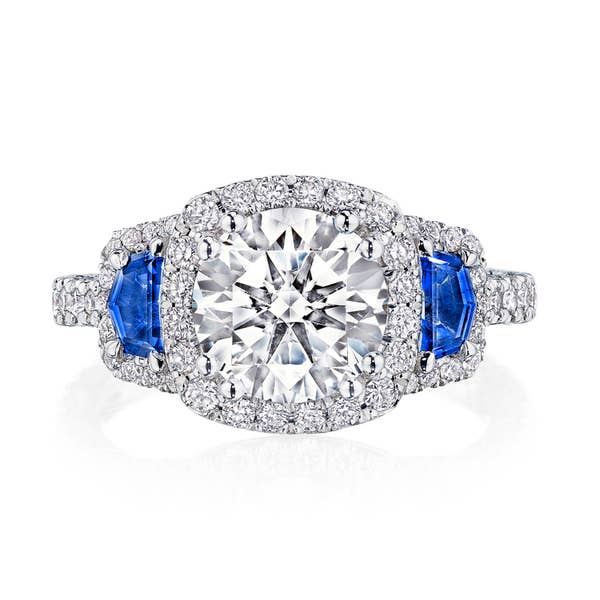 Tacori RoyalT Engagement Rings - HT2679CU8BS