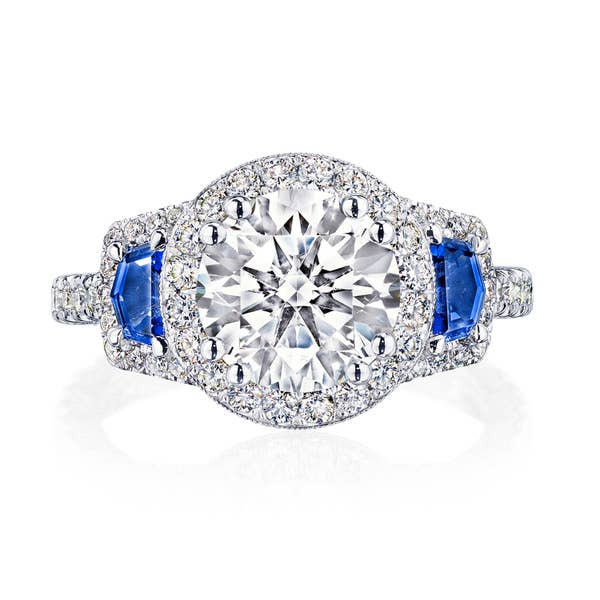 Tacori RoyalT Engagement Rings - HT2679RD85BS