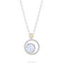 Bold Bloom Necklace featuring Chalcedony 